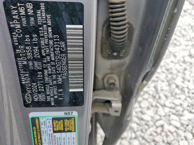 52585736 :رقم المزاد ، KMHLS4DG7SU943113 vin ، 2025 Hyundai Elantra مزاد بيع