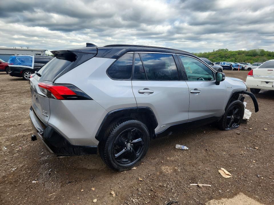 53011046 :رقم المزاد ، 2T3EWRFV3LW067901 vin ، 2020 Toyota Rav4 مزاد بيع