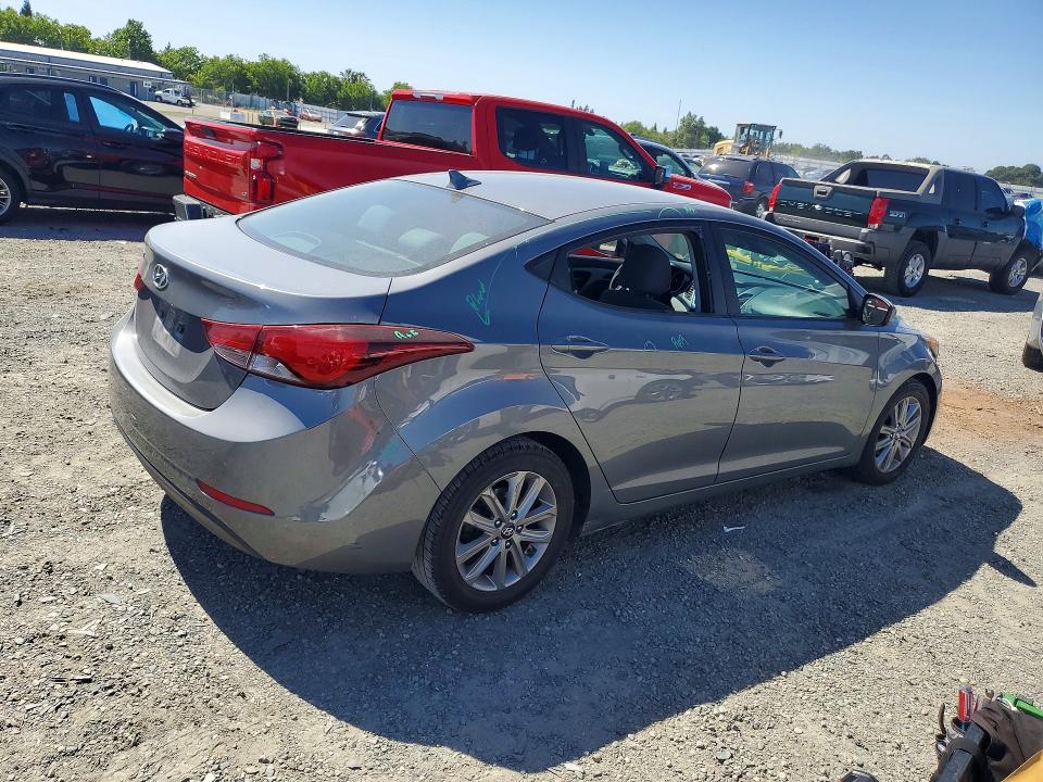 53612436 :رقم المزاد ، 5NPDH4AE7EH519116 vin ، 2014 Hyundai Elantra مزاد بيع