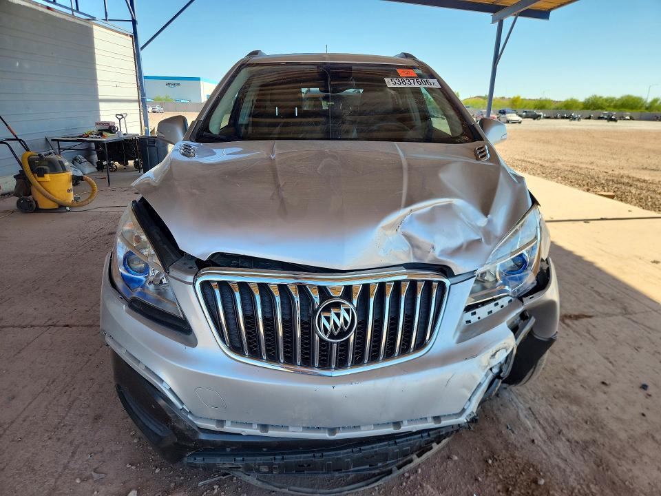 2015 Buick Encore მანქანა იყიდება აუქციონზე, vin: KL4CJASB7FB267514, აუქციონის ნომერი: 53837606
