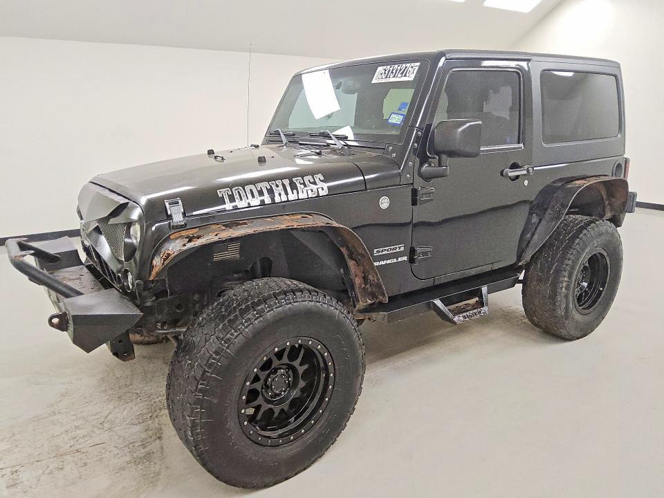 2016 Jeep Wrangler მანქანა იყიდება აუქციონზე, vin: 1C4AJWAGXGL332908, აუქციონის ნომერი: 53131276