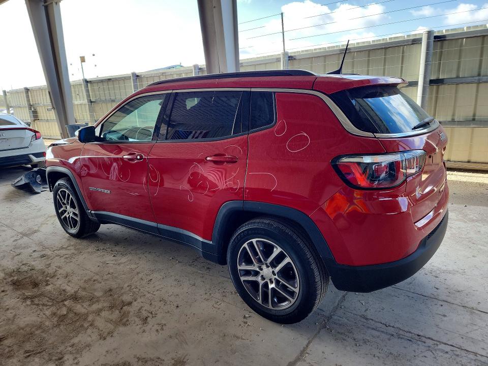 52205166 :رقم المزاد ، 3C4NJCBB9LT166074 vin ، 2020 Jeep Compass مزاد بيع