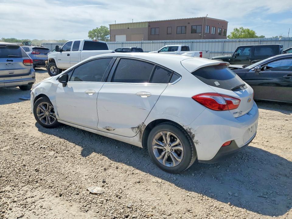 54123736 :رقم المزاد ، 3G1BE6SM8KS618829 vin ، 2019 Chevrolet Cruze مزاد بيع