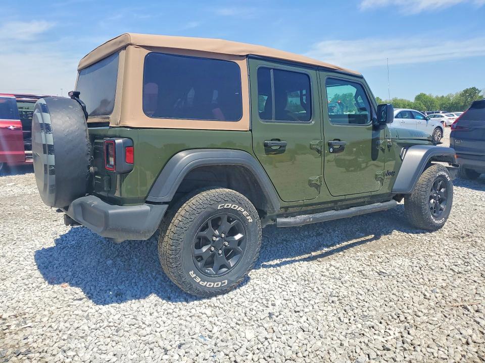 53158416 :رقم المزاد ، 1C4HJXDG4MW530510 vin ، 2021 Jeep Wrangler Unlimited مزاد بيع