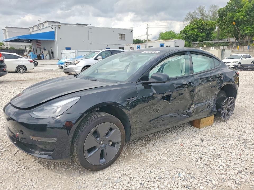 2023 Tesla Model 3 მანქანა იყიდება აუქციონზე, vin: 5YJ3E1EA1PF512688, აუქციონის ნომერი: 53698236
