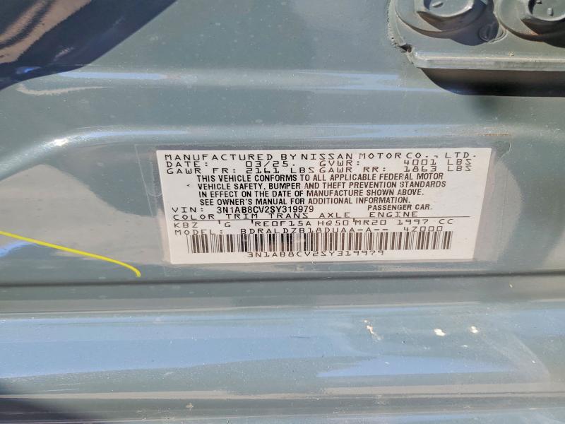 Продаж на аукціоні авто 2025 Nissan Sentra, vin: 3N1AB8CV2SY319979, номер лоту: 54787566