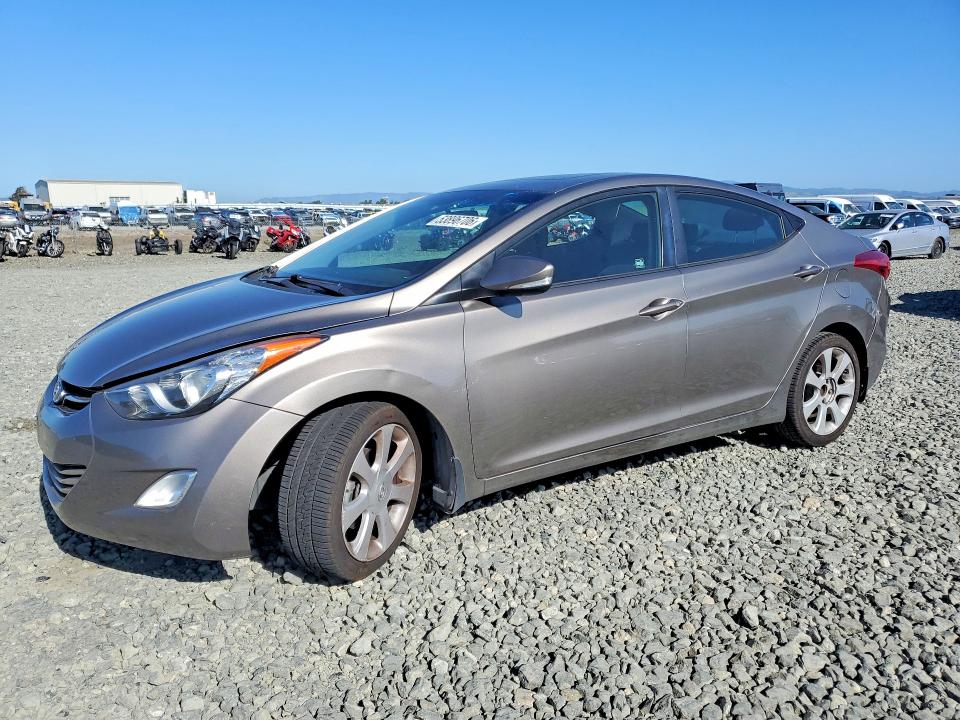 53896706 :رقم المزاد ، 5NPDH4AEXDH224266 vin ، 2013 Hyundai Elantra مزاد بيع
