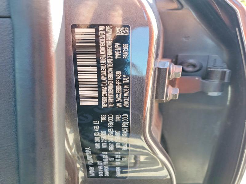 53911256 :رقم المزاد ، ZACCJBBB9HPF14830 vin ، 2017 Jeep Renegade مزاد بيع