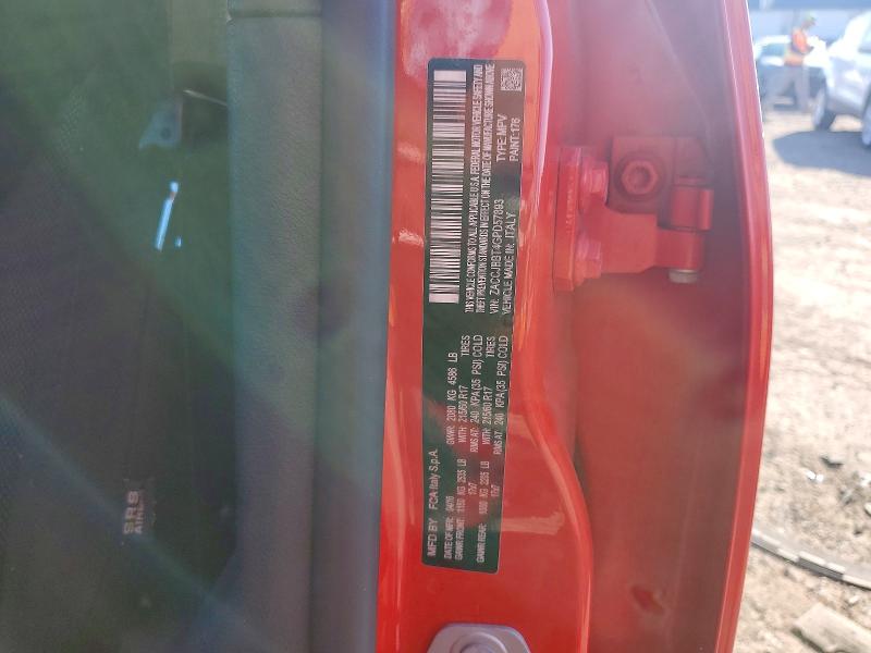Aukcja sprzedaży 2016 Jeep Renegade, vin: ZACCJBBT4GPD57893, numer aukcji: 54423736