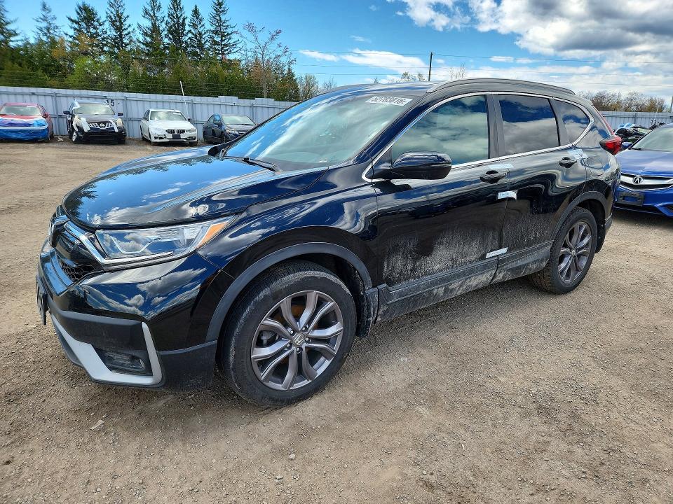 52783816 :رقم المزاد ، 2HKRW2H47LH219179 vin ، 2020 Honda Cr-v مزاد بيع