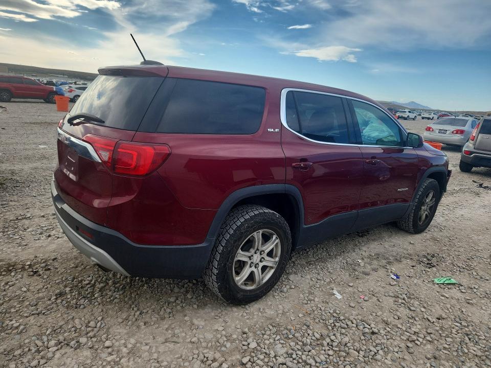52690716 :رقم المزاد ، 1GKKNKLA5HZ288488 vin ، 2017 Gmc Acadia مزاد بيع
