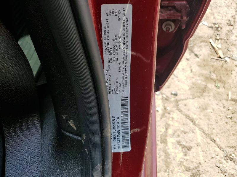 Продаж на аукціоні авто 2025 Ram 1500, vin: 1C6RRFFG4SN732410, номер лоту: 55138846
