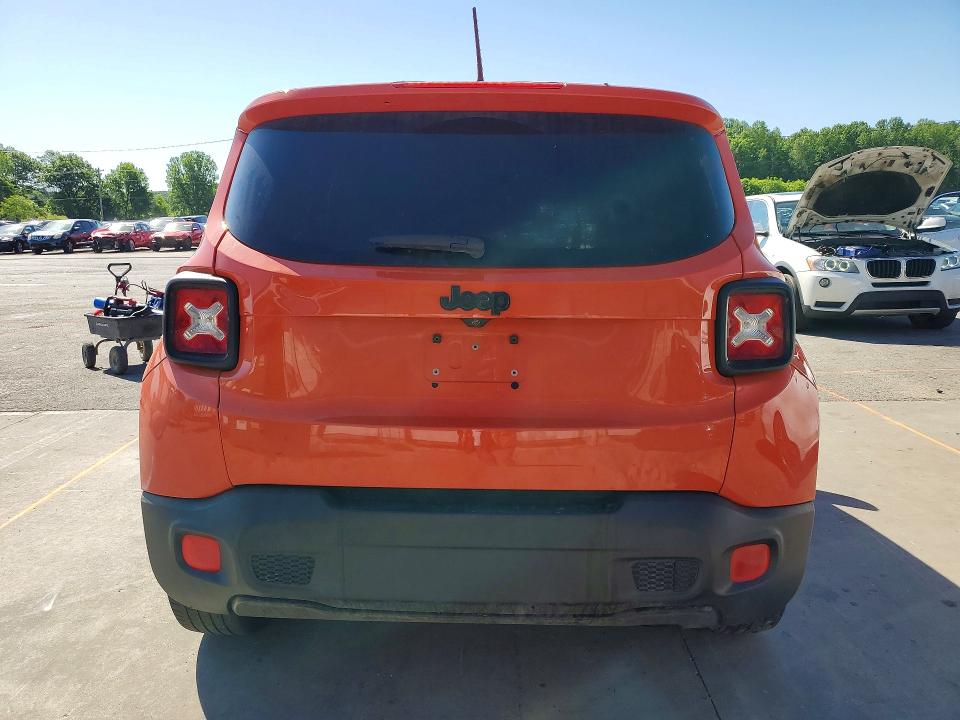 53452536 :رقم المزاد ، ZACCJABB0HPG25230 vin ، 2017 Jeep Renegade مزاد بيع