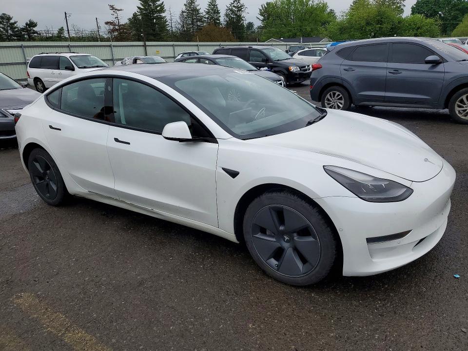 52175146 :رقم المزاد ، 5YJ3E1EA2MF078051 vin ، 2021 Tesla Model 3 مزاد بيع