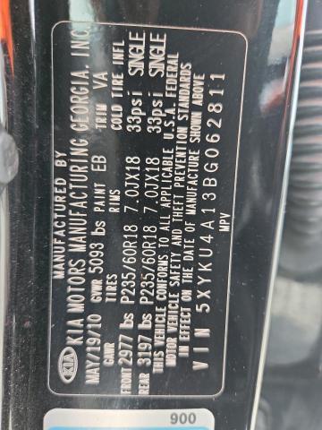 Aukcja sprzedaży 2011 Kia Sorento, vin: 5XYKU4A13BG062811, numer aukcji: 53180776