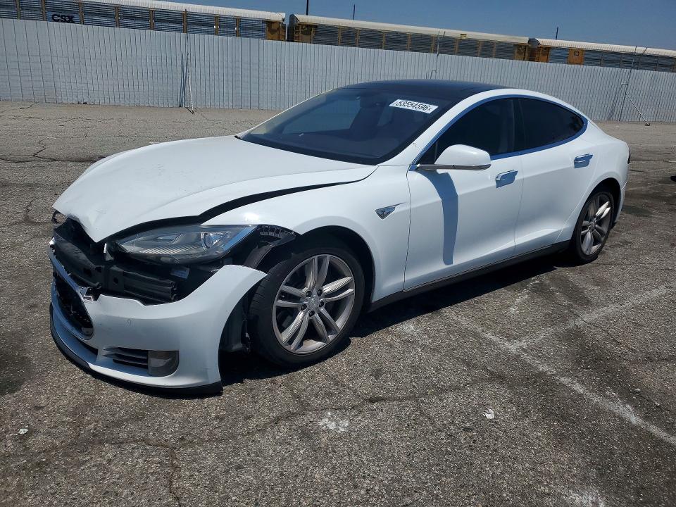 Продажа на аукционе авто 2014 Tesla Model S, vin: 5YJSA1H1XEFP35778, номер лота: 53554596