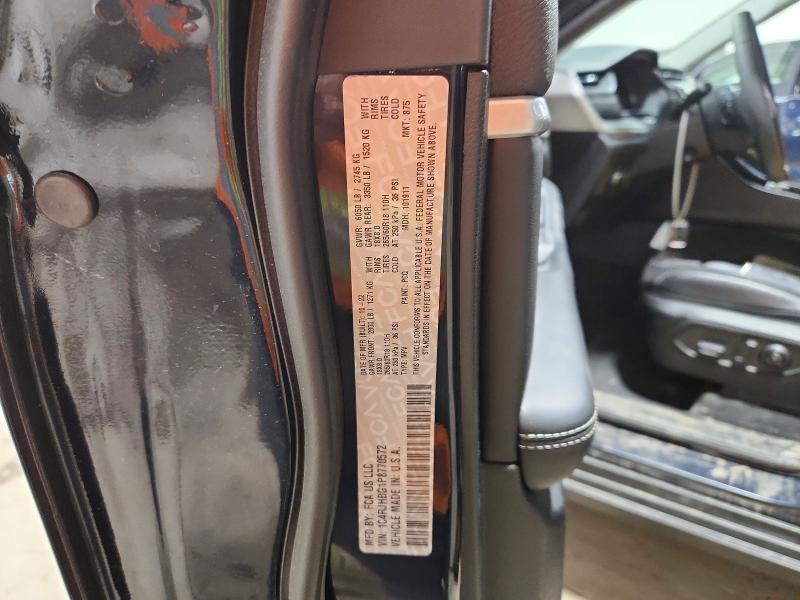 2023 Jeep Grand Cherokee მანქანა იყიდება აუქციონზე, vin: 1C4RJHBG1P8770572, აუქციონის ნომერი: 52202616