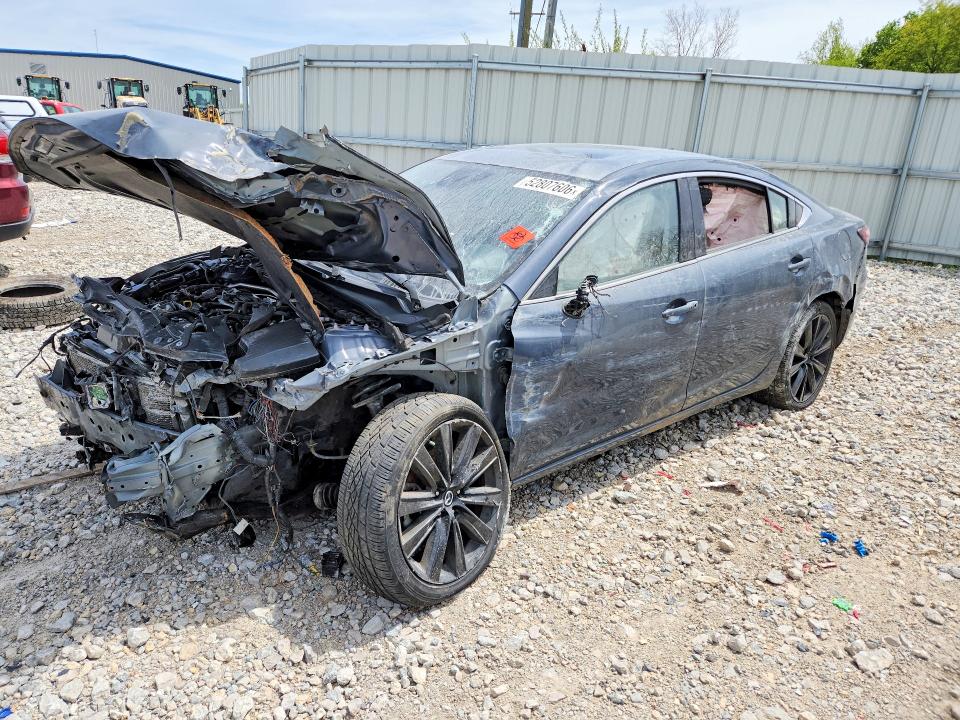 52807606 :رقم المزاد ، JM1GL1WYXM1608729 vin ، 2021 Mazda 6 مزاد بيع