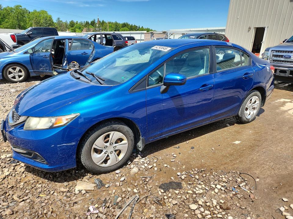 54293646 :رقم المزاد ، 19XFB2F52EE009896 vin ، 2014 Honda Civic مزاد بيع