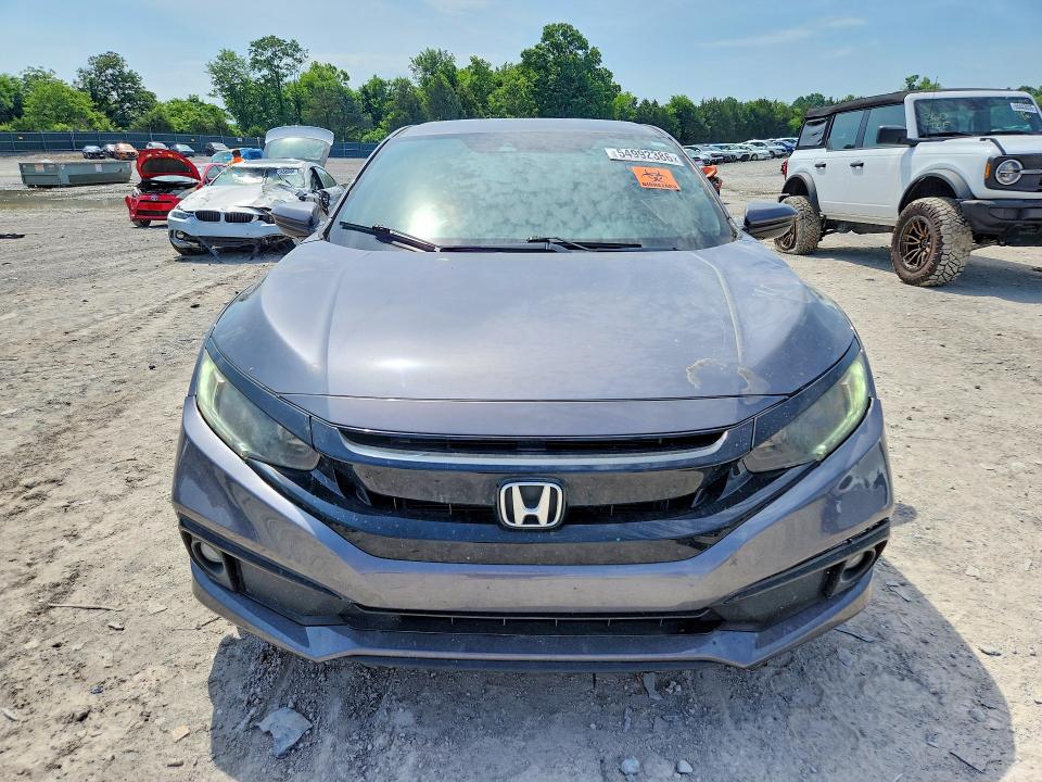 Aukcja sprzedaży 2019 Honda Civic, vin: 2HGFC2F80KH584605, numer aukcji: 54992386