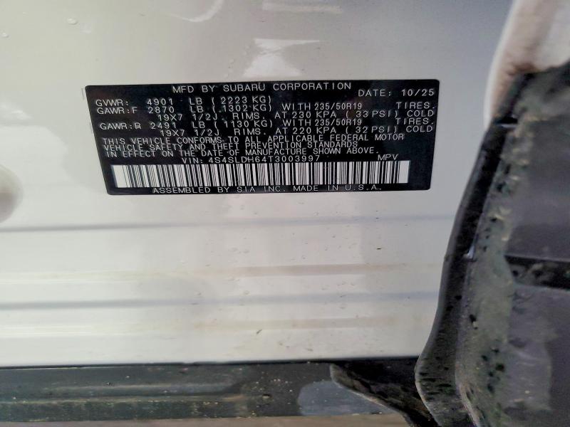 Продаж на аукціоні авто 2026 Subaru Forester, vin: 4S4SLDH64T3003997, номер лоту: 54629036