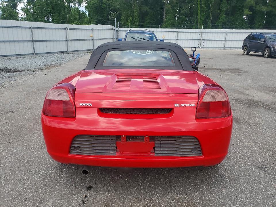 2002 Toyota Mr2 მანქანა იყიდება აუქციონზე, vin: JTDFR320720050248, აუქციონის ნომერი: 54925846