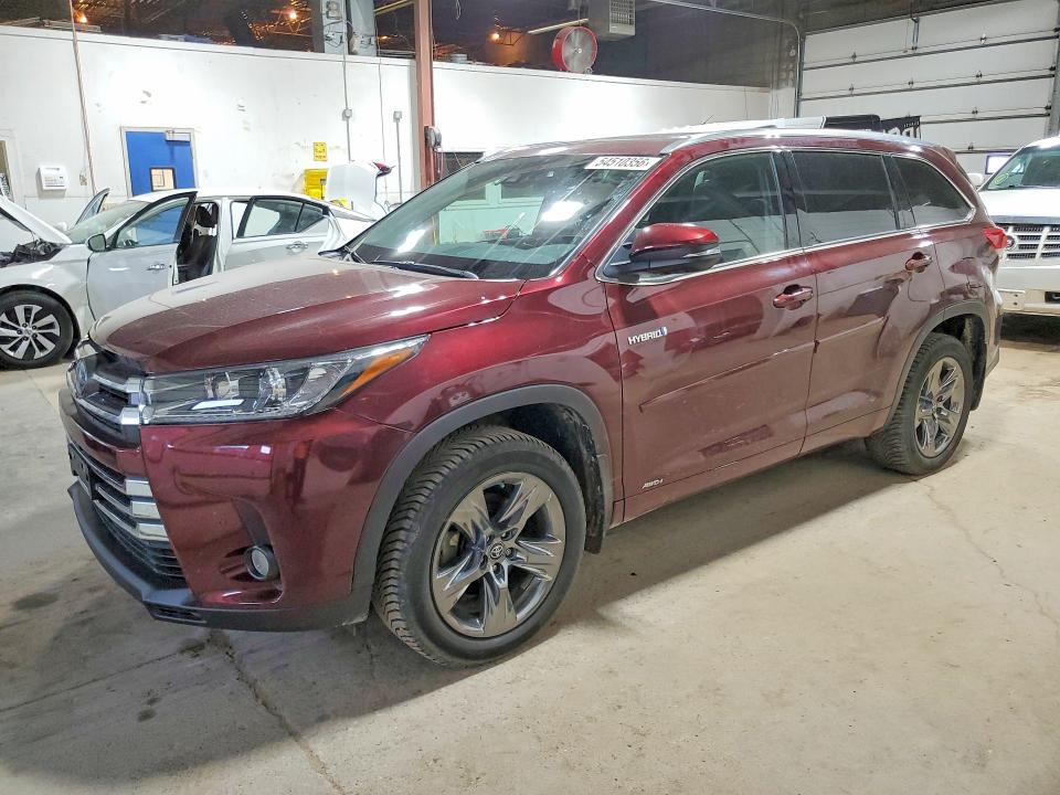 54510356 :رقم المزاد ، 5TDDGRFH0JS046991 vin ، 2018 Toyota Highlander Hybrid مزاد بيع