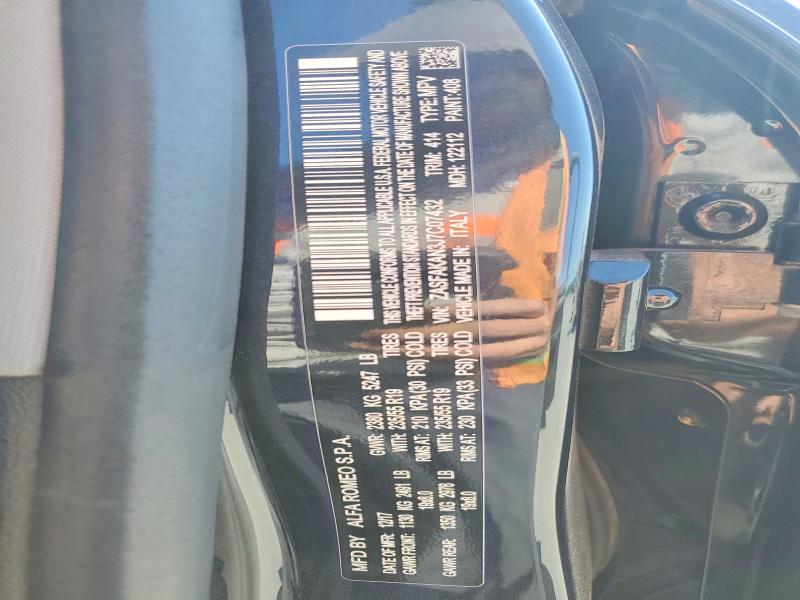 Aukcja sprzedaży 2018 Alfa Romeo Stelvio, vin: ZASFAKAN3J7C07432, numer aukcji: 52148836