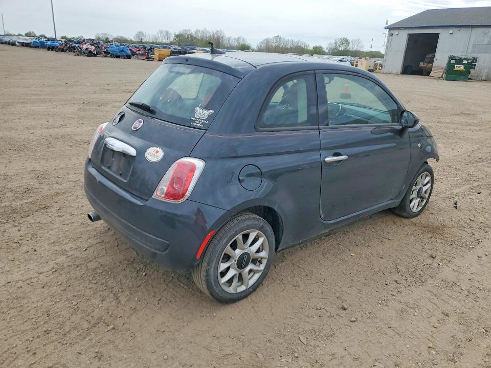 2017 Fiat 500 მანქანა იყიდება აუქციონზე, vin: 3C3CFFKR7HT508978, აუქციონის ნომერი: 53222646