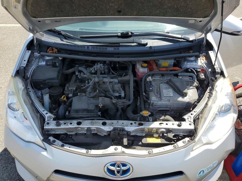 2014 Toyota Prius C მანქანა იყიდება აუქციონზე, vin: JTDKDTB36E1067581, აუქციონის ნომერი: 54410626