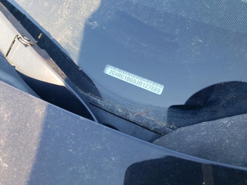 2018 Chrysler Pacifica მანქანა იყიდება აუქციონზე, vin: 2C4RC1BG0JR127689, აუქციონის ნომერი: 53749786