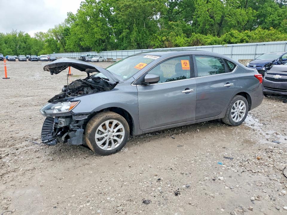 52159766 :رقم المزاد ، 3N1AB7AP0JL647539 vin ، 2018 Nissan Sentra مزاد بيع