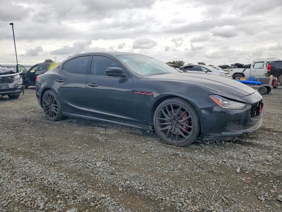 2015 Maserati Ghibli მანქანა იყიდება აუქციონზე, vin: ZAM57RTA7F1159199, აუქციონის ნომერი: 55588286