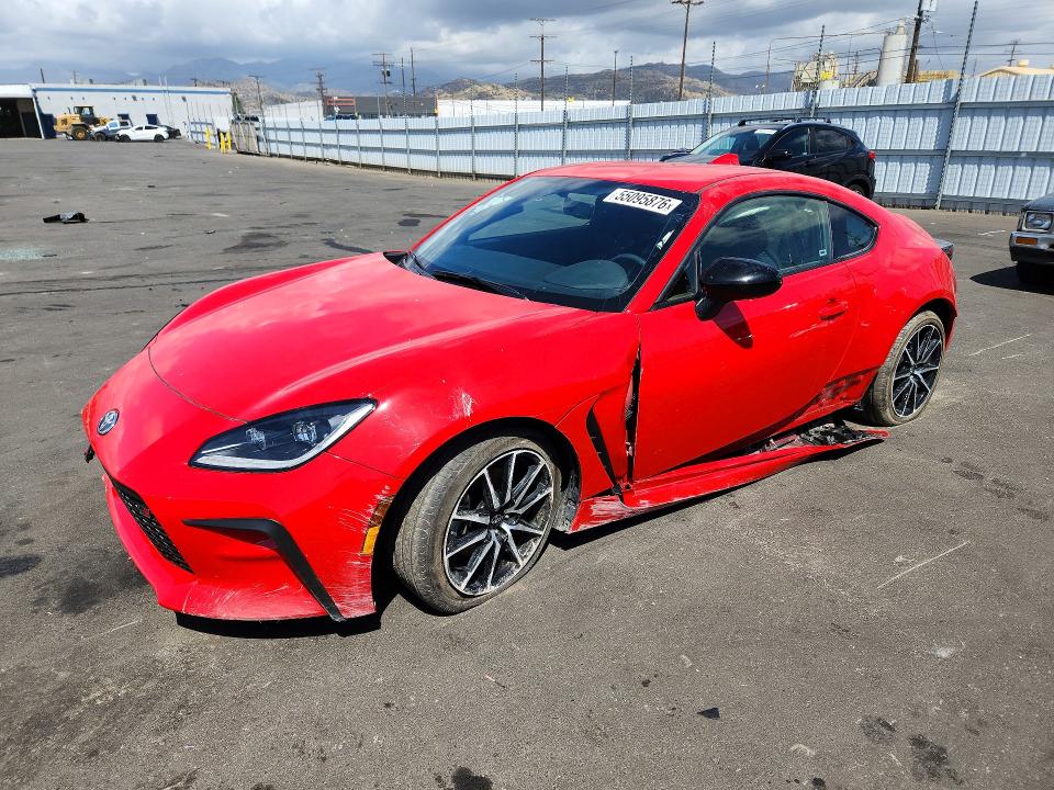 2025 Toyota Gr86 მანქანა იყიდება აუქციონზე, vin: JF1ZNBB16S8758591, აუქციონის ნომერი: 55095876