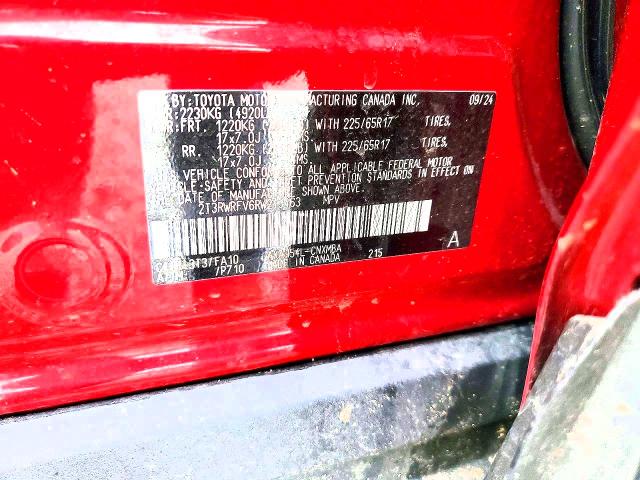 55516246 :رقم المزاد ، 2T3RWRFV6RW243463 vin ، 2024 Toyota Rav4 Hybrid مزاد بيع