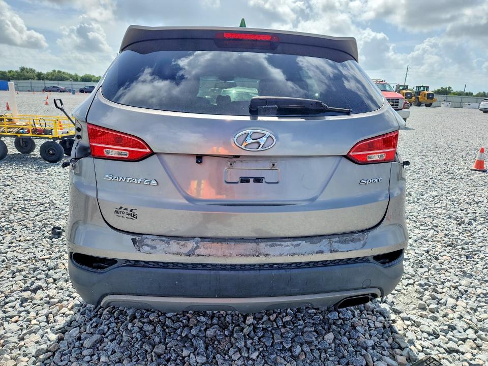 2015 Hyundai Santa Fe Sport მანქანა იყიდება აუქციონზე, vin: 5XYZU3LB2FG296944, აუქციონის ნომერი: 55019736