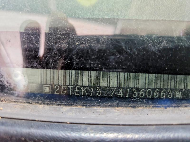 Aukcja sprzedaży 2004 Gmc New Sierra, vin: 2GTEK13T741360663, numer aukcji: 55554166