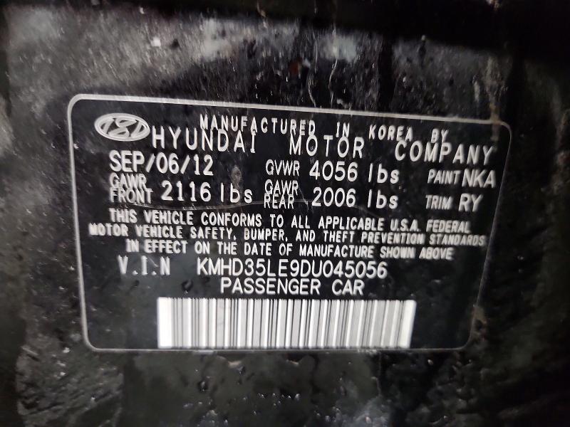 Aukcja sprzedaży 2013 Hyundai Elantra Gt, vin: KMHD35LE9DU045056, numer aukcji: 53457866