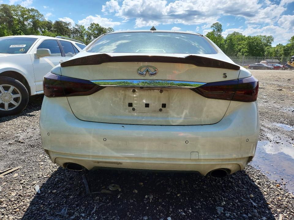 2022 Infiniti Q50 მანქანა იყიდება აუქციონზე, vin: JN1EV7BR9NM340942, აუქციონის ნომერი: 52905916