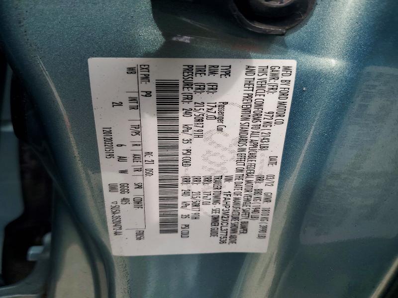 Aukcja sprzedaży 2012 Ford Focus, vin: 1FAHP3M2XCL377536, numer aukcji: 53525026