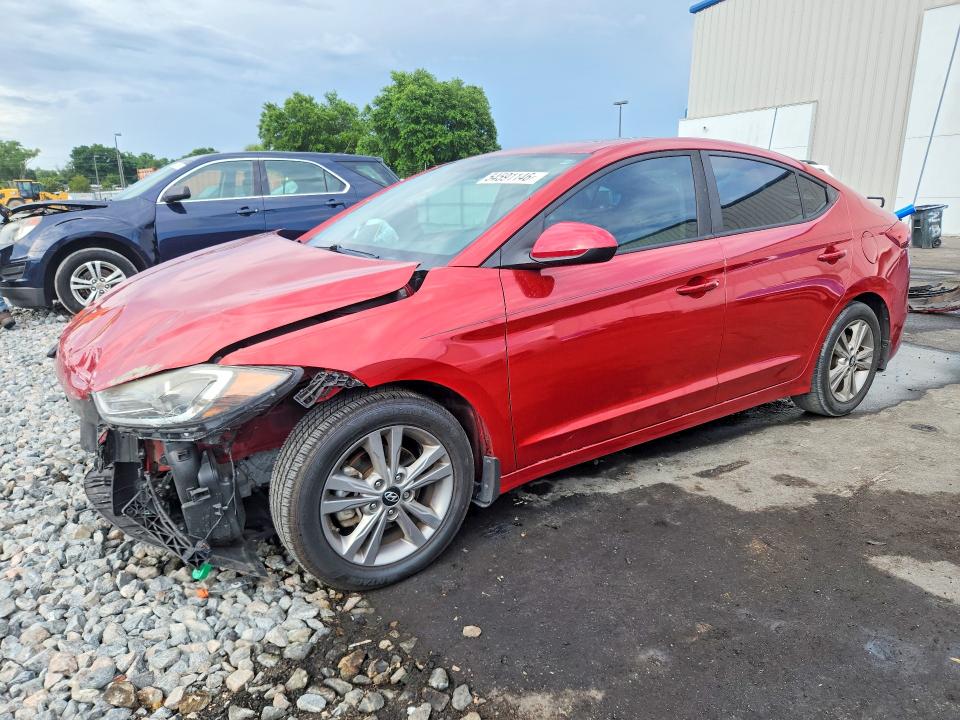 Продажа на аукционе авто 2018 Hyundai Elantra, vin: KMHD84LF3JU472782, номер лота: 54591146