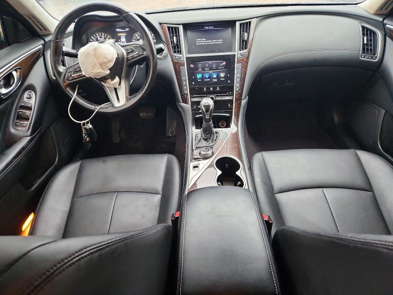 2018 Infiniti Q50 მანქანა იყიდება აუქციონზე, vin: JN1EV7AR8JM433379, აუქციონის ნომერი: 52273286