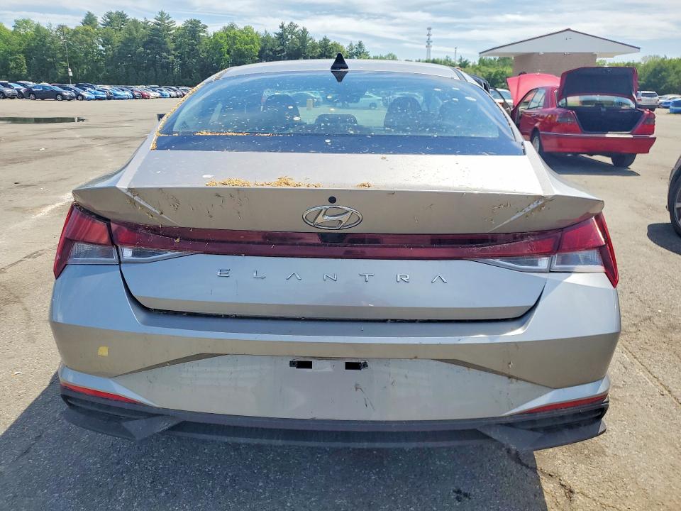 2022 Hyundai Elantra მანქანა იყიდება აუქციონზე, vin: 5NPLM4AG7NH069881, აუქციონის ნომერი: 54520066