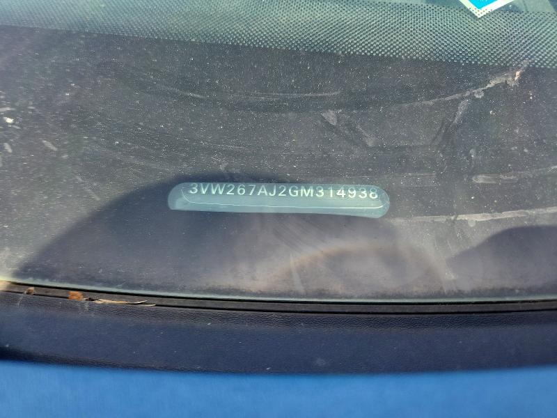 Продажа на аукционе авто 2016 Volkswagen Jetta, vin: 3VW267AJ2GM314938, номер лота: 53953876