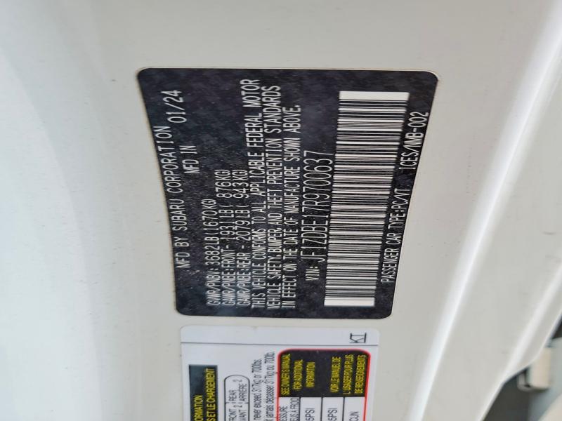 Aukcja sprzedaży 2024 Subaru Brz, vin: JF1ZDBE17R9700637, numer aukcji: 48472806