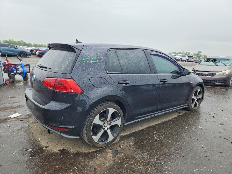 52850626 :رقم المزاد ، 3VW5T7AU9HM019224 vin ، 2017 Volkswagen Gti مزاد بيع