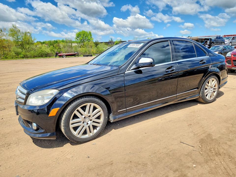 52957586 :رقم المزاد ، WDDGF81X69F213350 vin ، 2009 Mercedes-benz C مزاد بيع