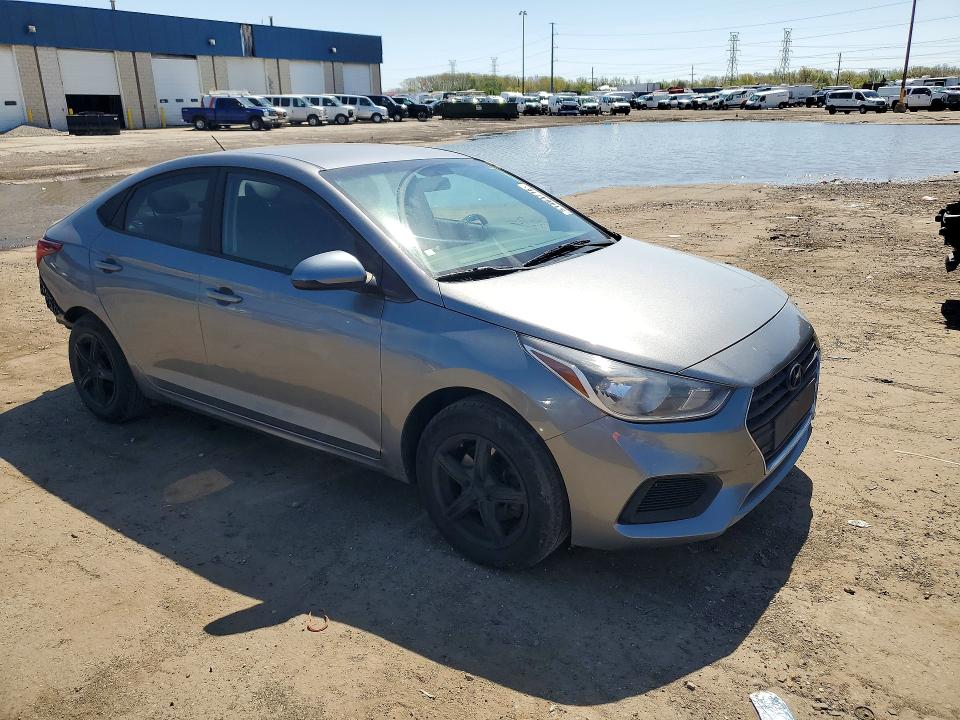 51464716 :رقم المزاد ، 3KPC24A3XKE069604 vin ، 2019 Hyundai Accent مزاد بيع