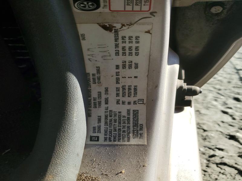 Продаж на аукціоні авто 2005 Chevrolet Colorado, vin: 1GCCS136658269920, номер лоту: 53718946