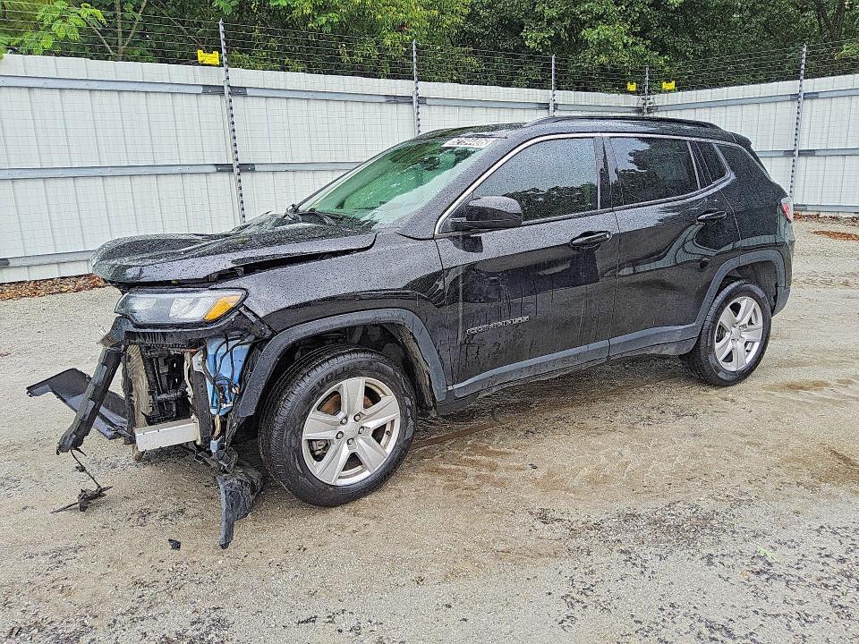 Aukcja sprzedaży 2022 Jeep Compass, vin: 3C4NJDBB8NT208209, numer aukcji: 52194406